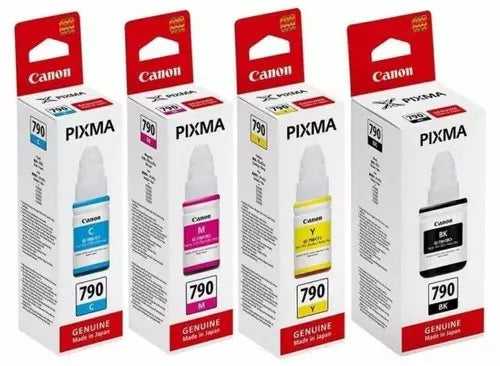 CANON GI790 INK Cartridge Pack Of 4 For Use Pixma G1000, G2000, G3000 Printers-Cartridge-Canon-computerspace