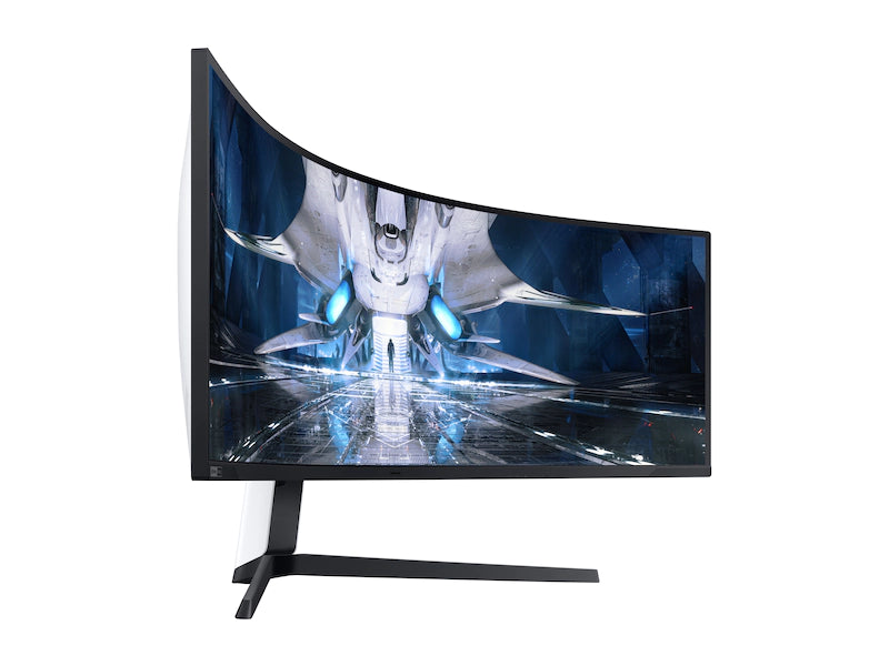 Samsung 49" Odyssey Neo G9 DQHD 240Hz 1ms G-Sync Compatible Quantum HDR2000 Curved Gaming Monitor LS49AG952NNXZA-Computerspace-computerspace