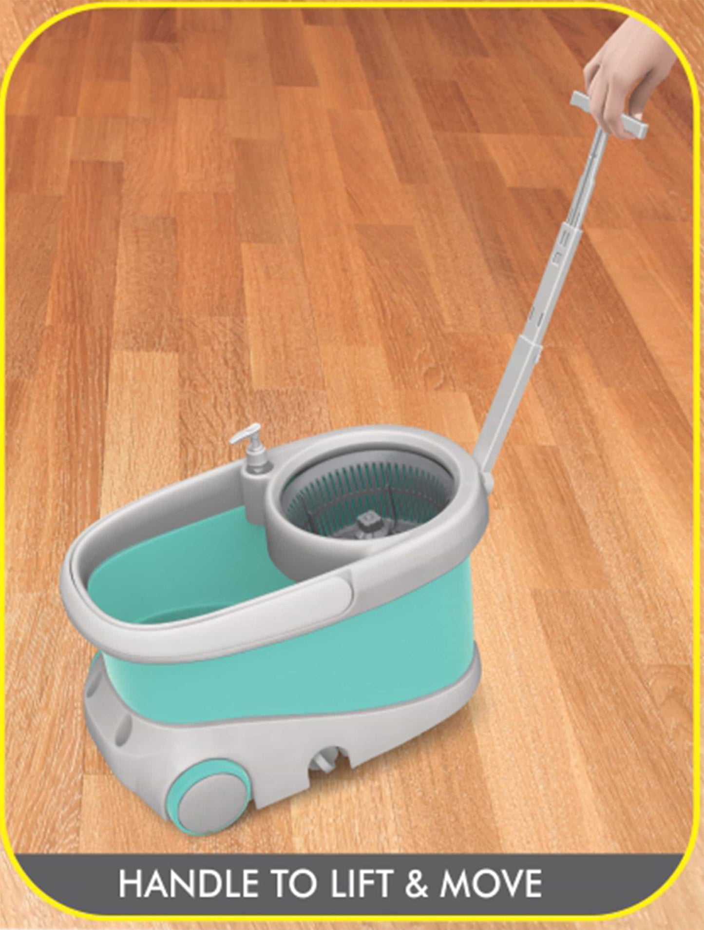Wave Spin Mop (Spotzero by Milton)