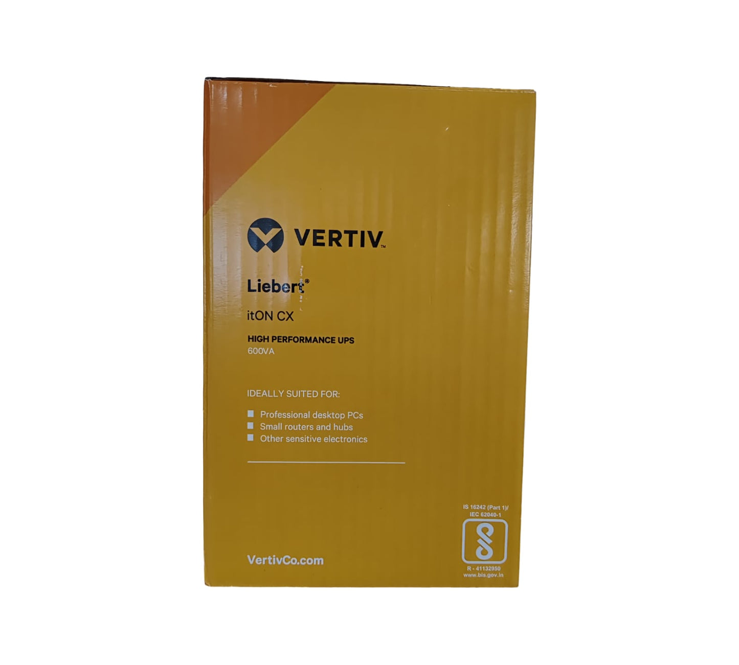 Vertiv UPS BIS certified