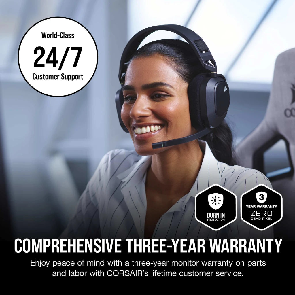 CORSAIR XENEON FLEX 45WQHD240 45-Inch Bendable Gaming Monitor, 3440 x 1440, 240Hz, 0.03ms GtG, HDR with 1000nit Peak Brightness, 1.5M:1 Contrast Ratio, 1.07 Billion Colors-Monitor-Corsair-computerspace