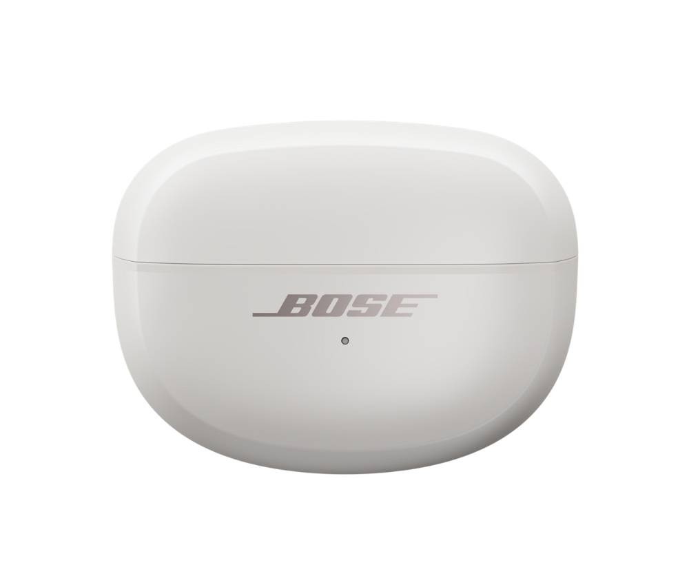 Bose New Ultra Open Earbuds with OpenAudio Technology, Open Ear Wireless Earbuds, Up to 48 Hours of Battery Life - White Smoke