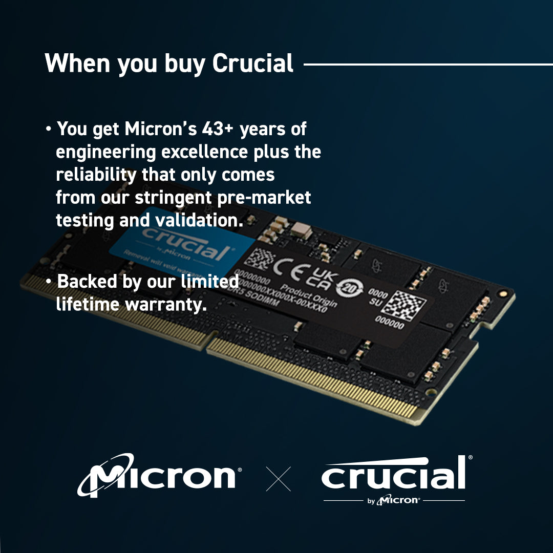 Crucial DDR5-4800 SODIMM RAM-RAM-Crucial-computerspace