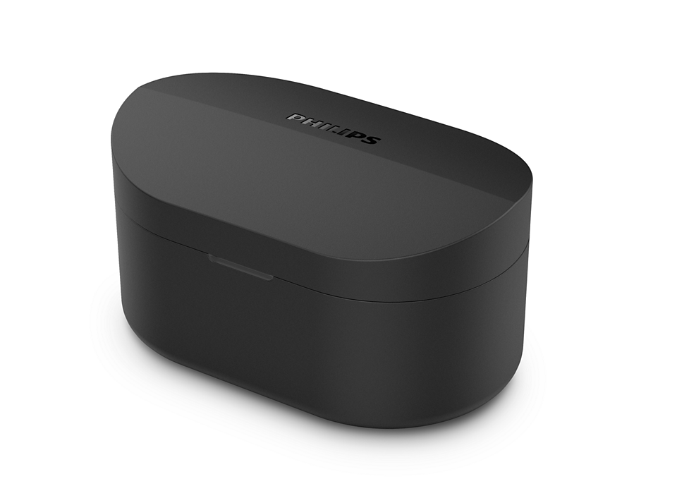 Philips True Wireless Headphones TAT1108/00 AI mic Custom 6 mm drivers Up to 15 hours play time with the case