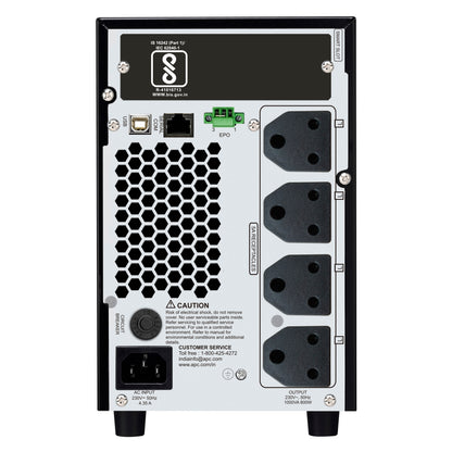 APC Smart-UPS RC 1000VA, 230V, 4x India 3-pin 6A outlets, harsh environment -SRC1KI-IN-UPS-APC-computerspace