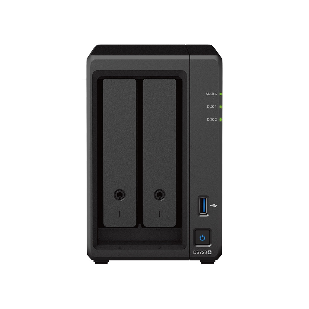 Synology DiskStation DS723+ Network Attached Storage Drive (Black)-Data Storage NAS-Synology-computerspace