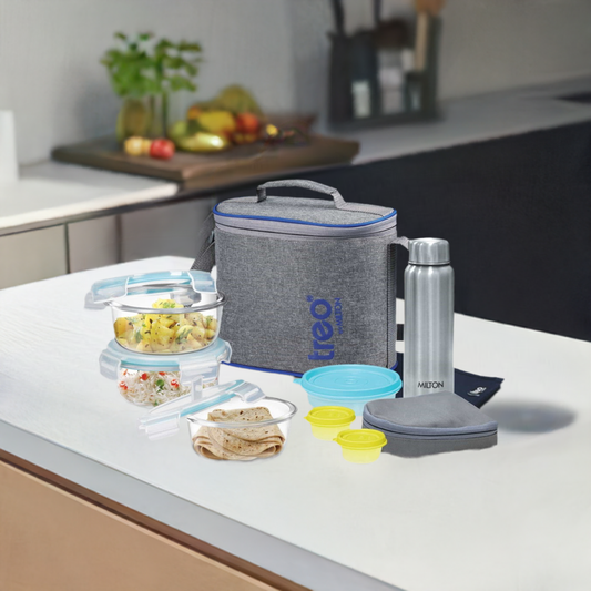 All Fresh Premier Glass Tiffin (Treo by Milton)