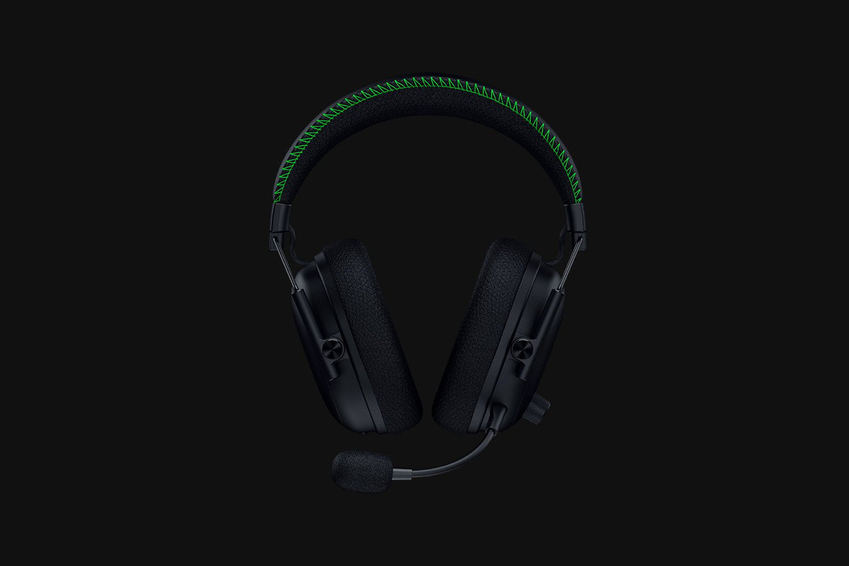 Razer BlackShark V3 Pro Xbox black ANC headset earcup controls detail