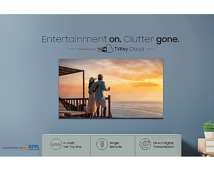 Samsung 1.63 m CU7700 Crystal 4K UHD Smart TV UA65CU7700KLXL