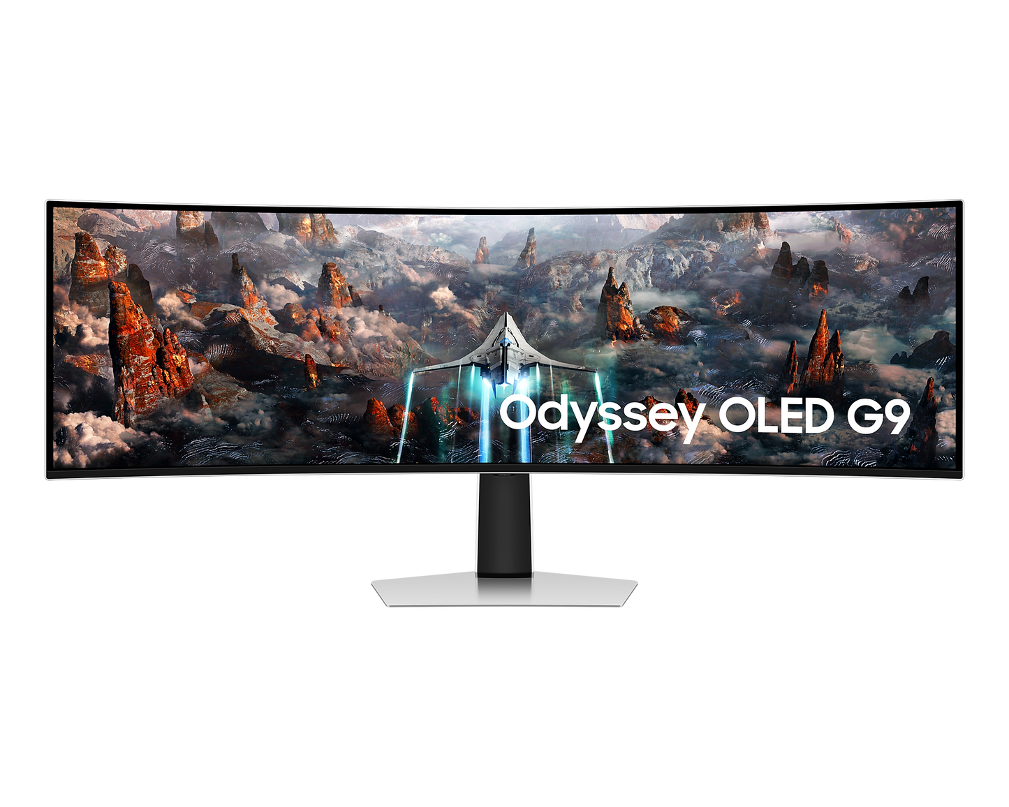 Samsung 49 inch (1.24 m) OLED G9 Gaming Monitor with 0.03ms GTG response time and 240Hz refresh screen - LS49CG950SWXXL