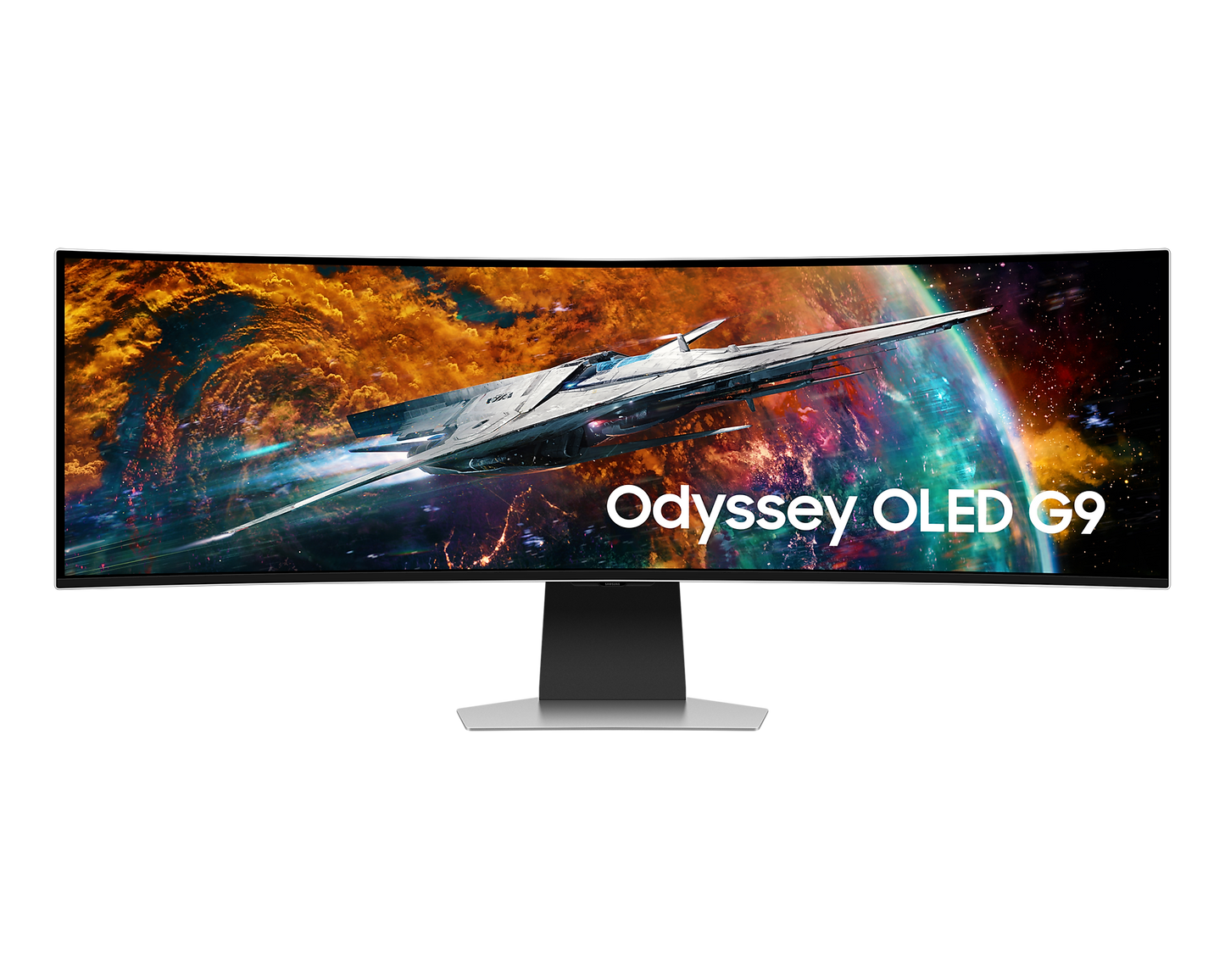 Samsung 49 inch 1.24 m OLED G9 Gaming Monitor with 0.03ms GTG response time and 240Hz refresh screen LS49CG930SW-Monitor-SAMSUNG-computerspace