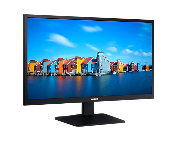 Samsung 54.5cm (22") FHD Flat Monitor with Wide Viewing Angle LS22A334NHWXXL