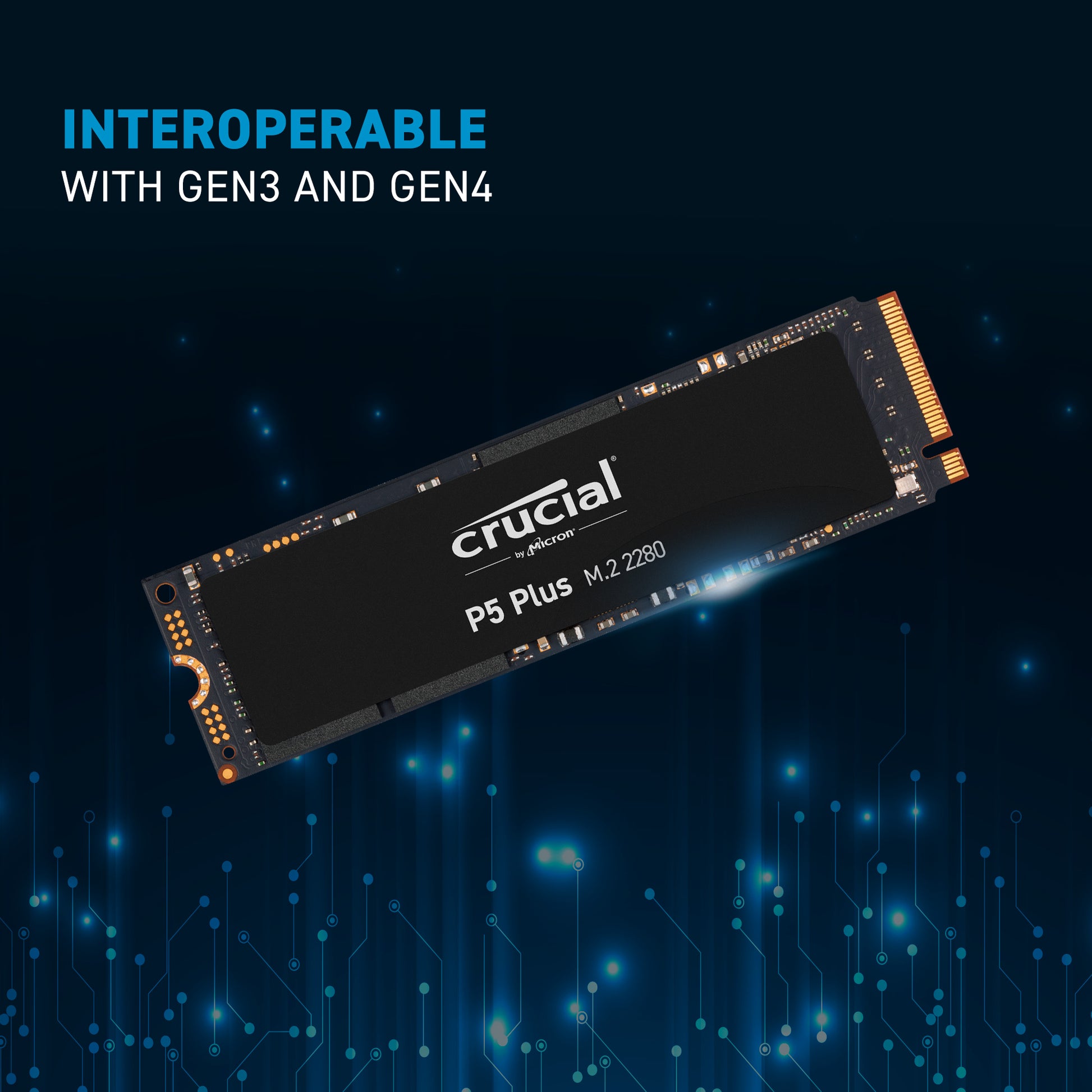 Crucial P5 Plus 500GB M.2 NVMe Gen4 SSD-ssd-Crucial-computerspace