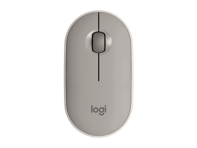 LOGITECH PEBBLE M350 Wireless Mouse-MOUSE-Logitech-Sand-computerspace