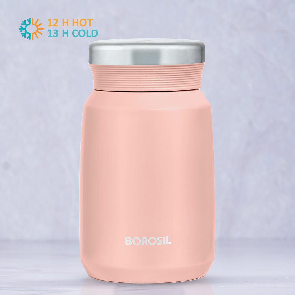 Carry Mate Food Jar, Pink, 500ml