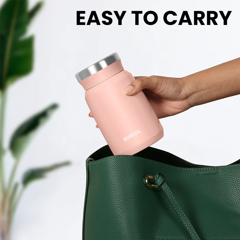 Carry Mate Food Jar, Pink, 500ml