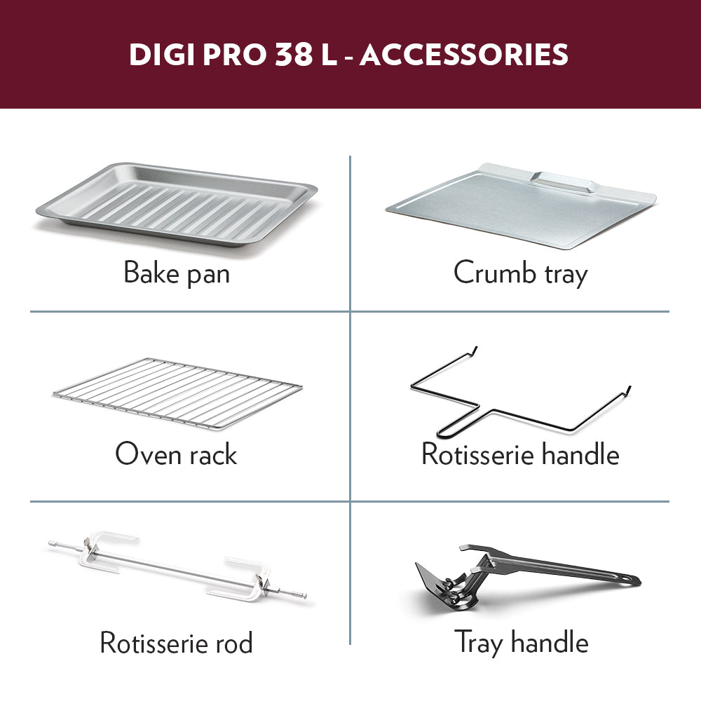 Borosil Digipro 38L Oven Toaster Griller (OTG)