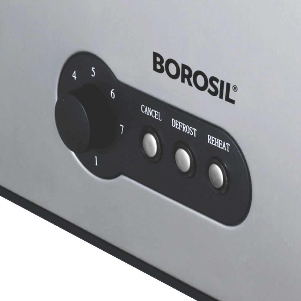 Borosil Krispy Pop-Up Toaster - 4 slice