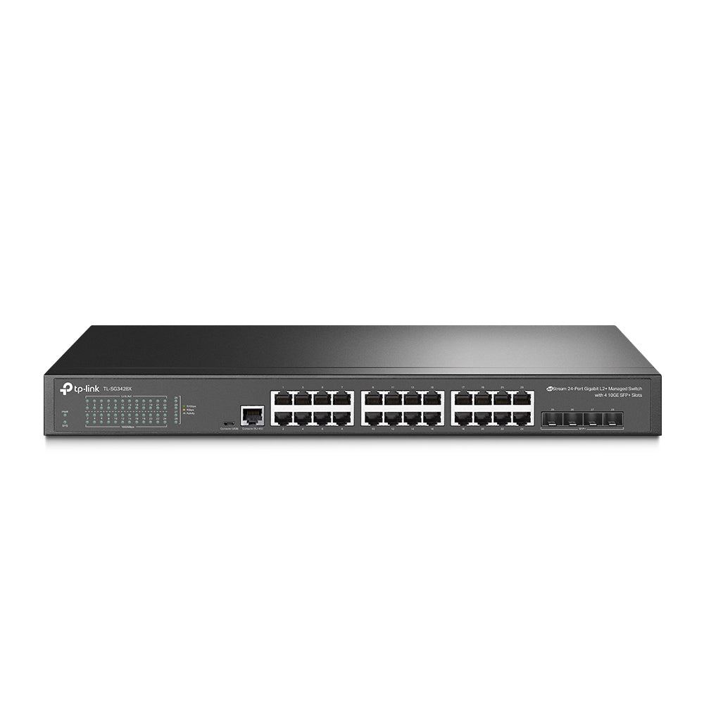 TP-Link Switch TL-SG3428X JetStream 24-Port GE L2+ Managed w/ 4SFP+