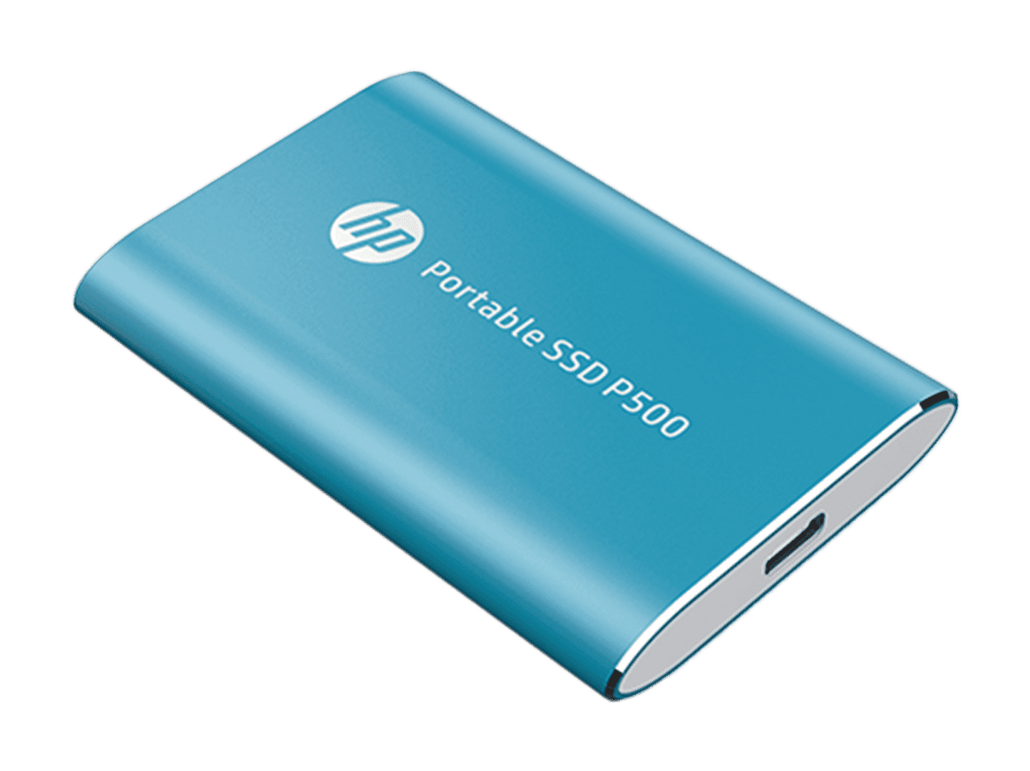 HP Portable SSD P500 USB 3.2 GEN 1 500 GB s NAND Flash (84B41AA) Blue-Portable SSD-HP-computerspace