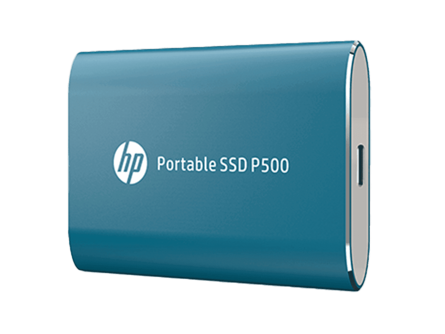 HP Portable SSD P500 USB 3.2 GEN 1 500 GB s NAND Flash (84B41AA) Blue-Portable SSD-HP-computerspace