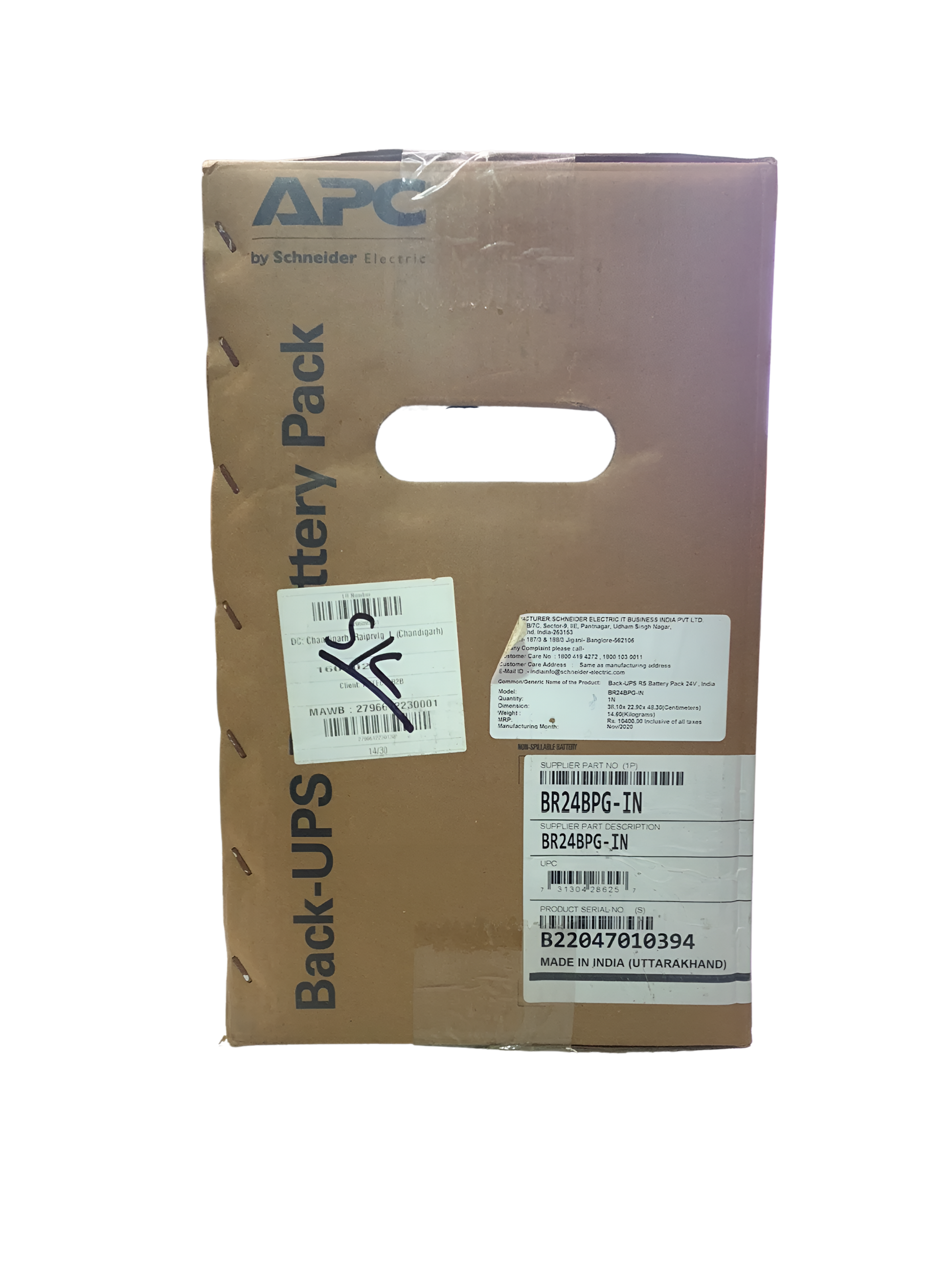 Apc Back-UPS Pro Battery Pack BR24BPG-IN-Battery Accessories-APC-computerspace