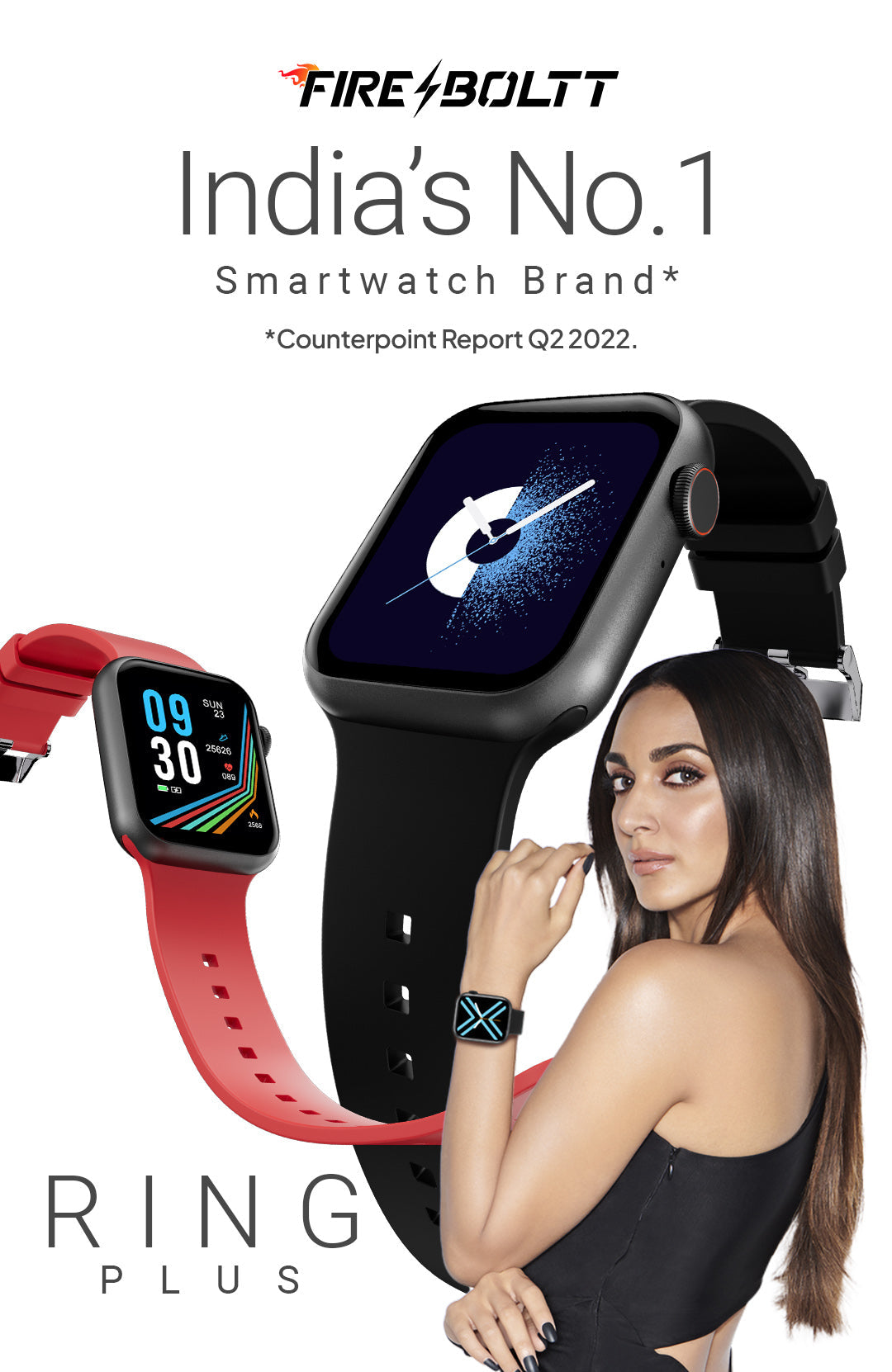 Fire-boltt Ring Plus Smart Watch