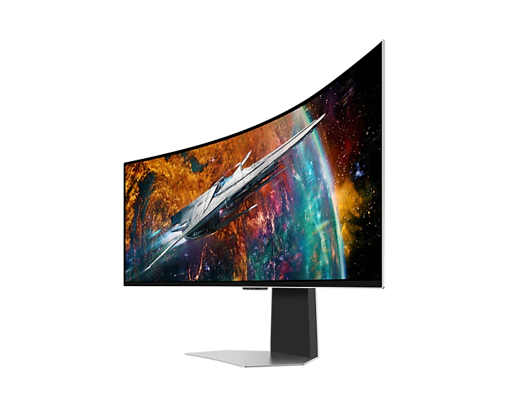 Samsung 49 inch (1.24 m) OLED G9 Gaming Monitor with Neo Quantum Processor 0.03ms GTG response time and 240Hz refresh screen - LS49CG950SWXXL