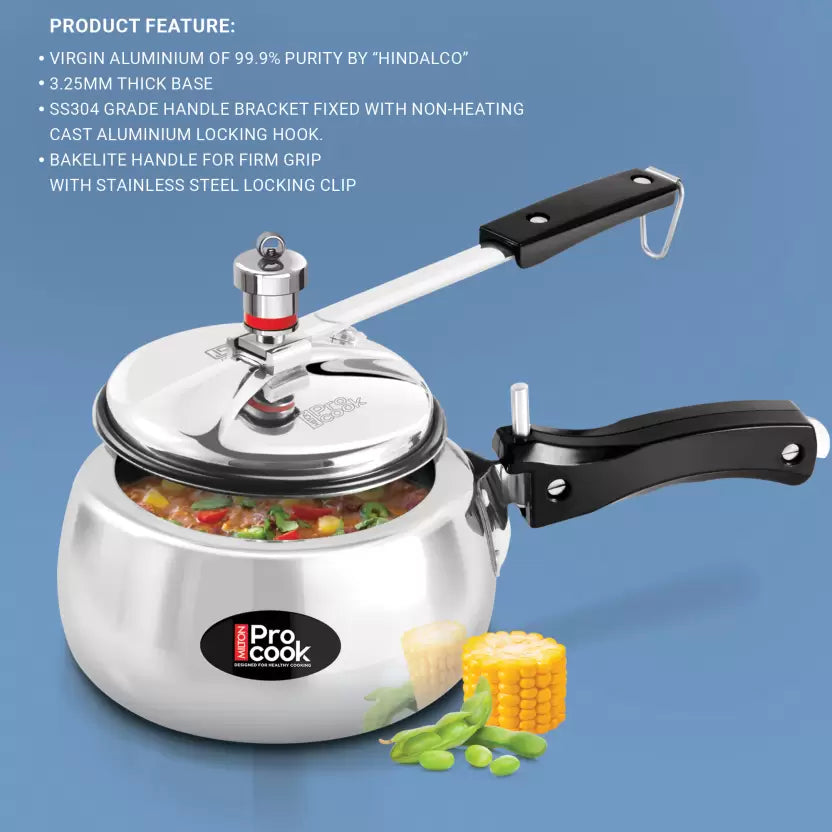 Curve Aluminium Pressure Cooker Inner Lid (Milton Procook)