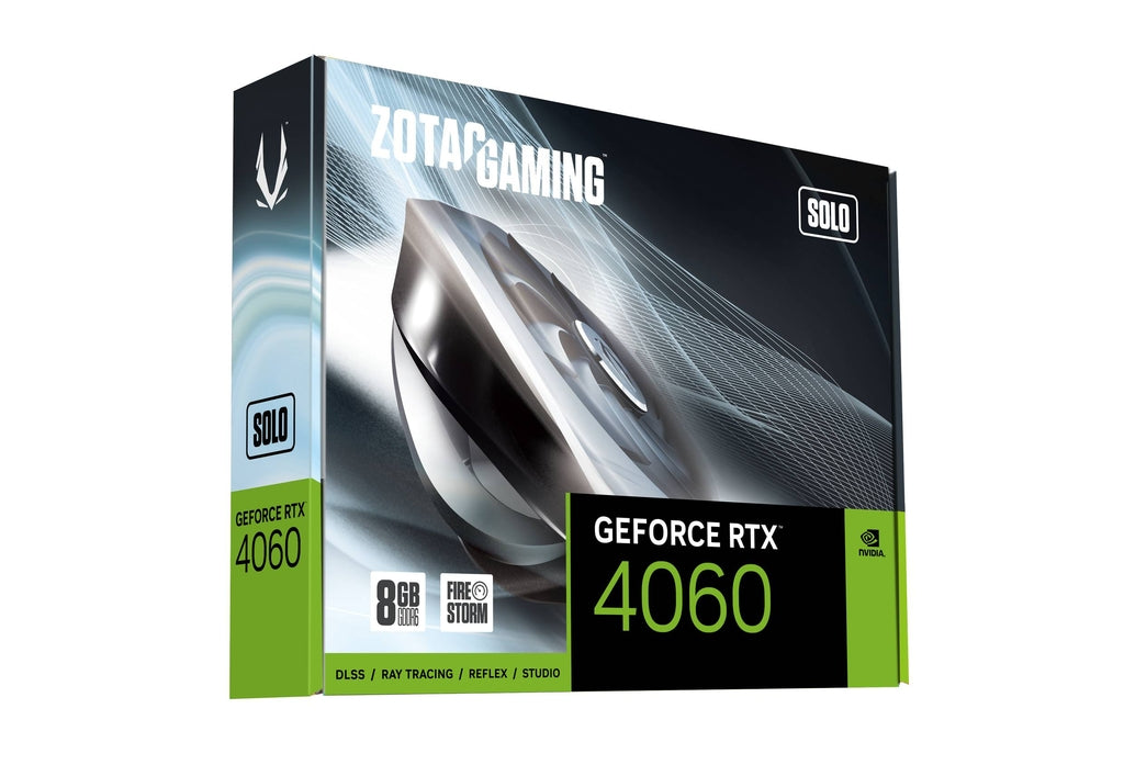 ZOTAC GAMING GeForce RTX 4060 8GB GDDR6 SOLO Single Fan Air Cooled Graphics Card-GRAPHICS CARD-ZOTAC-computerspace