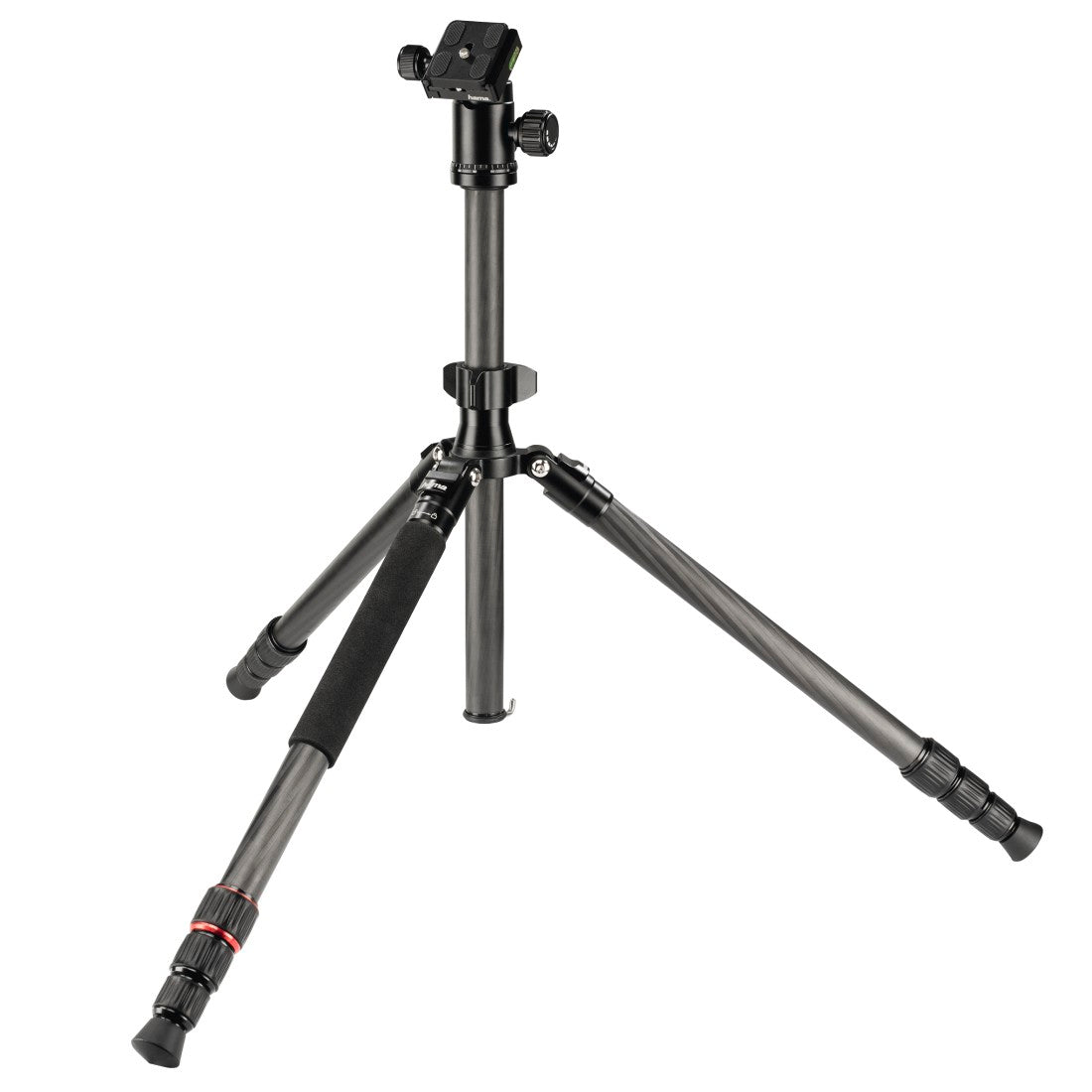 Ramble Duo Carbon Tripod, 160 Ball, with Smartphone Holder-Accessories-HAMA-computerspace