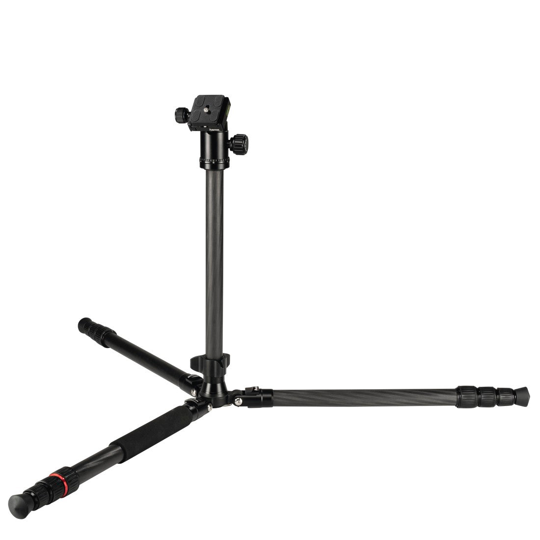 Ramble Duo Carbon Tripod, 160 Ball, with Smartphone Holder-Accessories-HAMA-computerspace