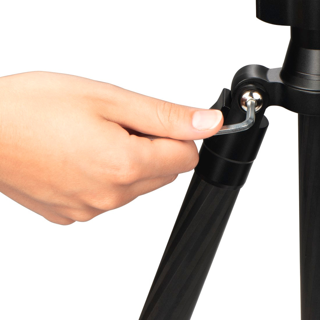 Ramble Duo Carbon Tripod, 160 Ball, with Smartphone Holder-Accessories-HAMA-computerspace