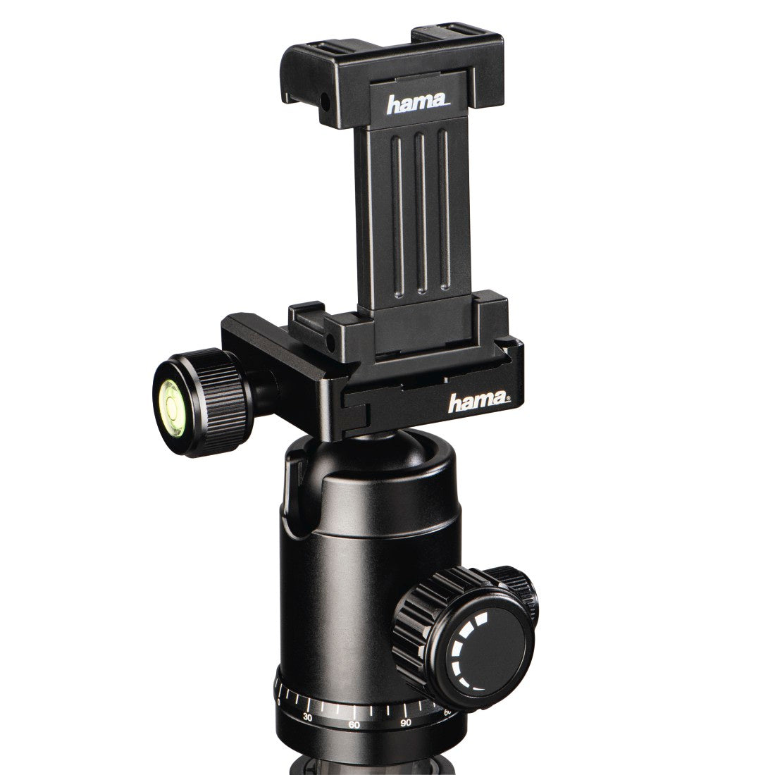 Ramble Duo Carbon Tripod, 160 Ball, with Smartphone Holder-Accessories-HAMA-computerspace