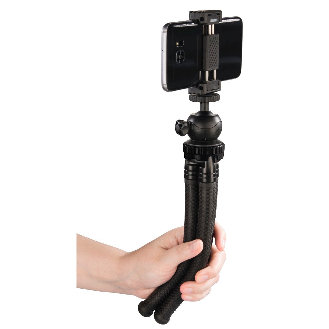 FlexPro for Smartphone, GoPro and photo cameras black, 27cm-Accessories-HAMA-computerspace