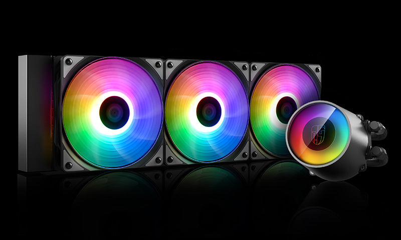 Deepcool CPU Liquid Cooler CASTLE 360 RGB V2 Anti leak Technology