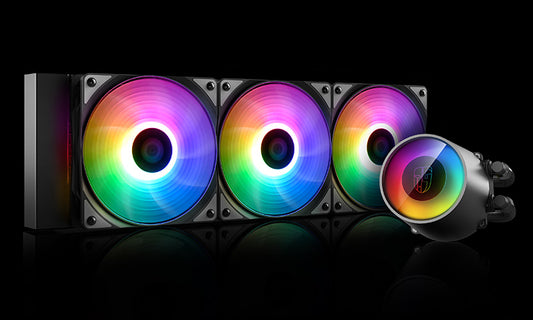 Deepcool CPU Liquid Cooler CASTLE 360 RGB V2 Anti leak Technology