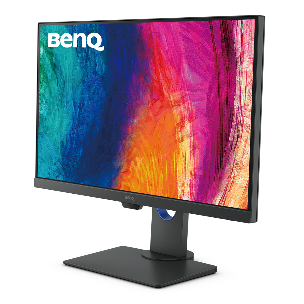 BenQ PD2705Q 27"(68.58 cm) LCD 2560 x 1440 Pixels 2K Monitor for Designers 2560x1440 QHD IPS AQCOLOR, Rec. 709, sRGB; USB-C, KVM, Display Pilot, ICCsync, DualView, Eye-Care, Anti-Glare, Drak Grey-Computerspace-computerspace