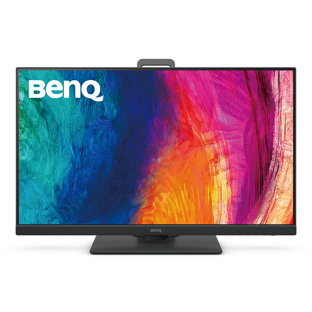 BenQ PD2705Q 27"(68.58 cm) LCD 2560 x 1440 Pixels 2K Monitor for Designers 2560x1440 QHD IPS AQCOLOR, Rec. 709, sRGB; USB-C, KVM, Display Pilot, ICCsync, DualView, Eye-Care, Anti-Glare, Drak Grey-Computerspace-computerspace