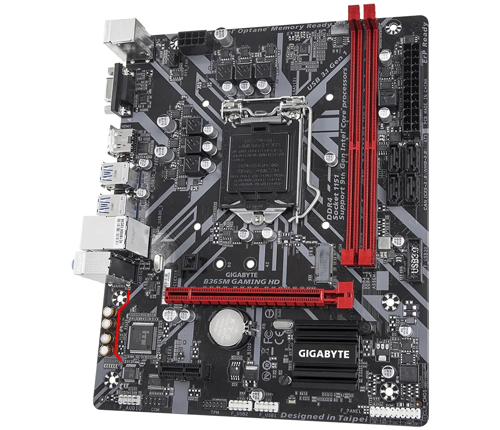 Gigabyte B365M GAMING HD Motherboard-Motherboard-GIGABYTE-computerspace
