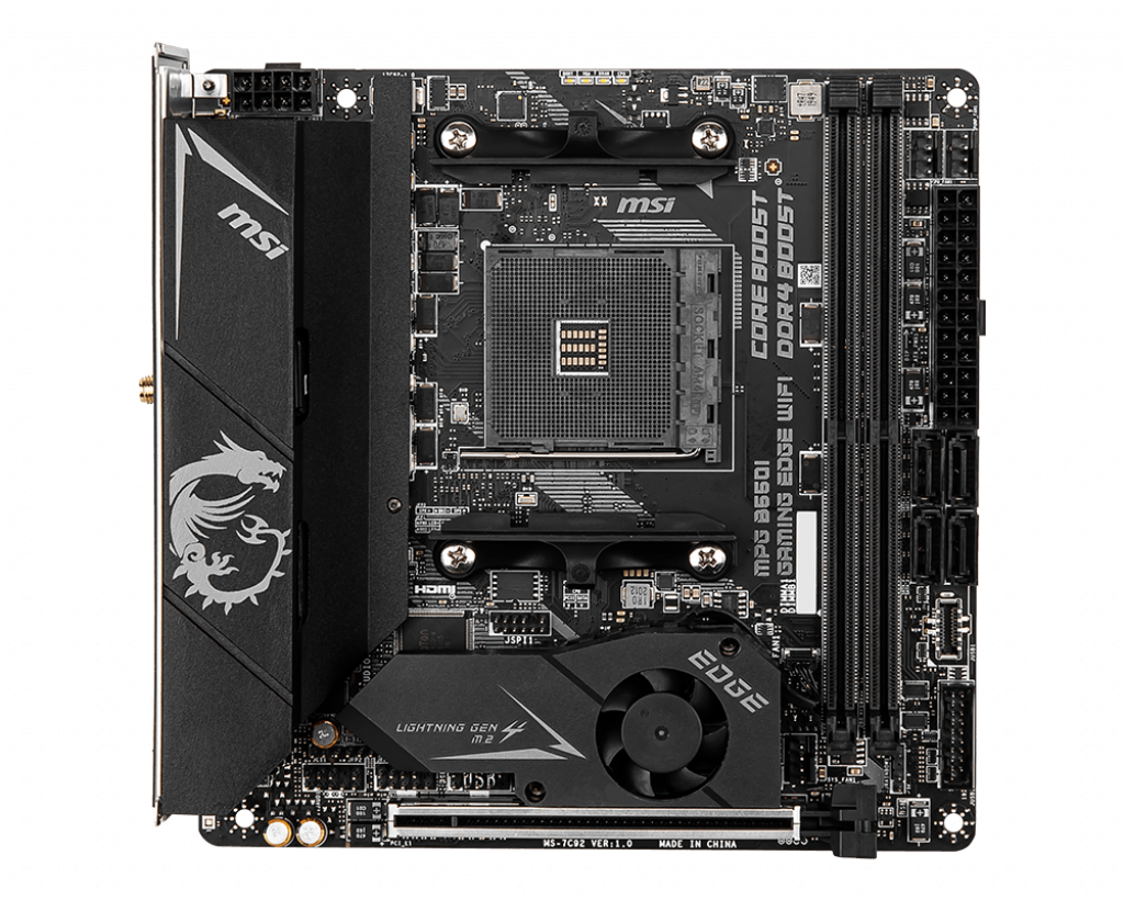 MSI MPG B550I Gaming Edge WIFI Motherboard