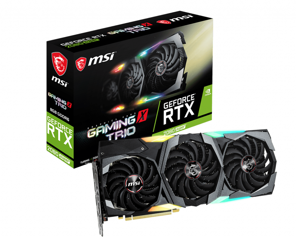 MSI GeForce RTX 2080 SUPER GAMING X TRIO Graphics Card