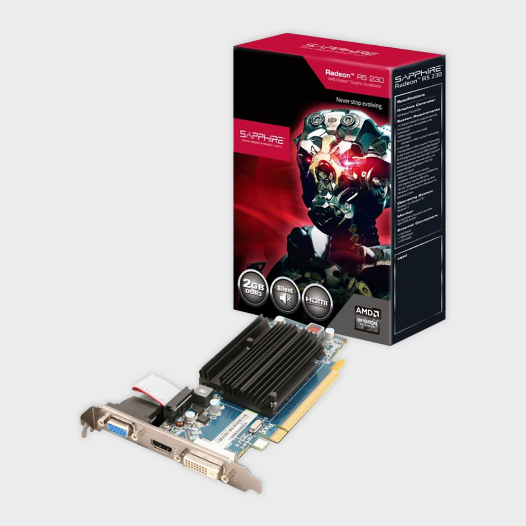 Sapphire R5 230 2GB DDR3 Graphics Card