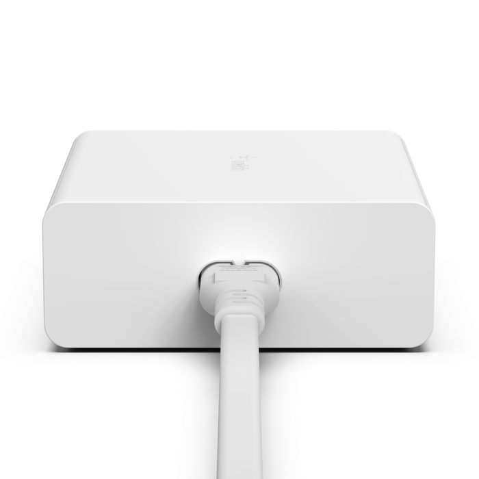 Belkin 108W GaN 4-Port Fast Charger with PPS Technology: Compact and Powerful Charger for MacBook, iPad, iPhone, and Other USB-C Devices-Power Adapters & Chargers-computerspace