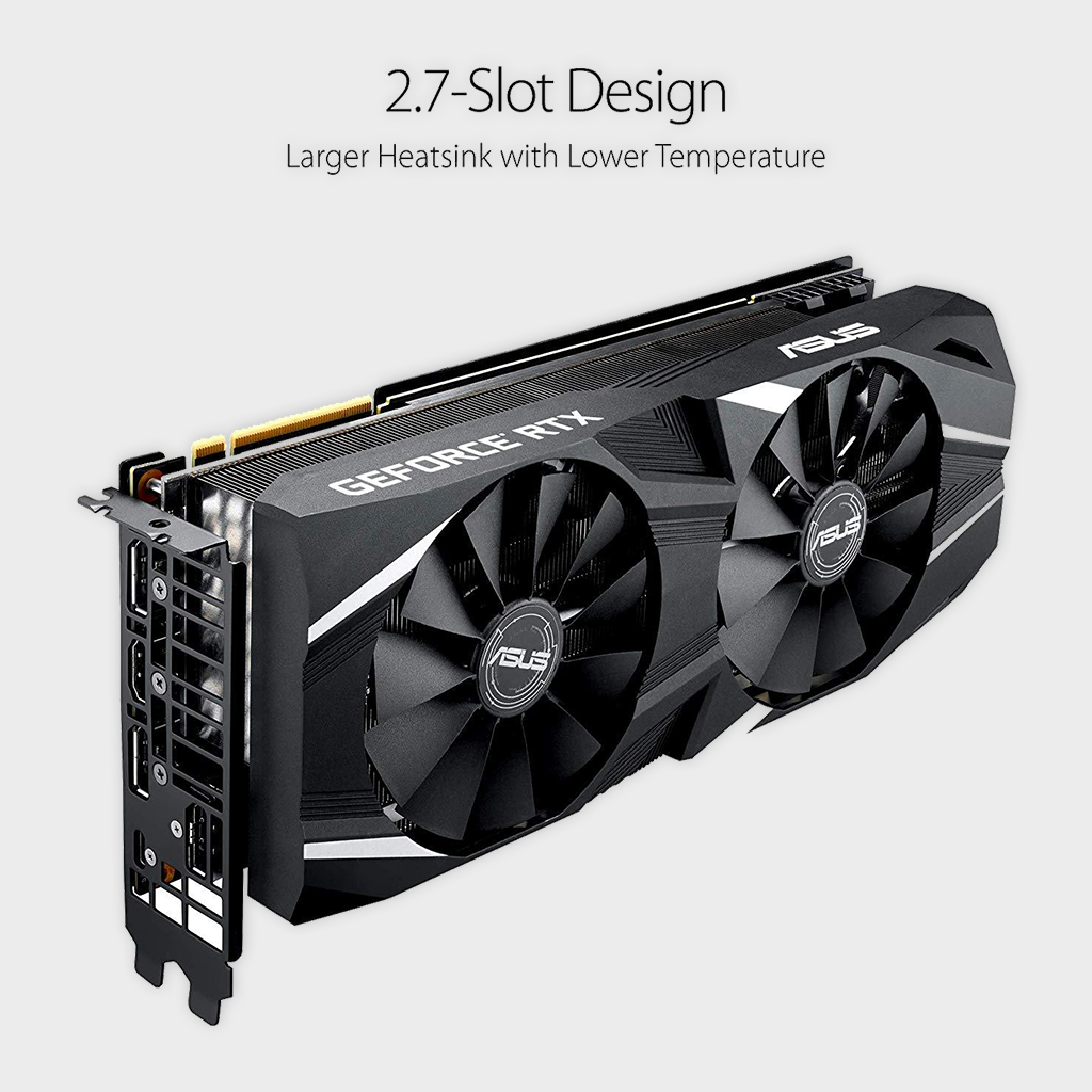 ASUS Dual GeForce RTX™ 2070 OC edition 8GB GDDR6 Graphics Card