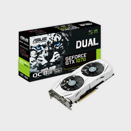 ASUS Dual series GeForce® GTX 1070 OC edition 8GB GDDR5 Graphics Card