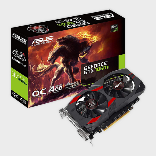 ASUS Cerberus GeForce GTX 1050 Ti 4GB OC Edition GDDR5 Gaming Graphics Card