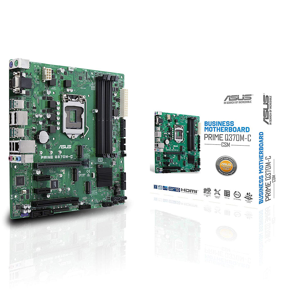 ASUS PRIME Q370M-C/CSM Motherboard
