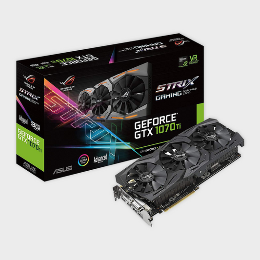 ROG Strix GeForce® GTX 1070 Ti Advanced edition 8GB GDDR5 Graphics Card