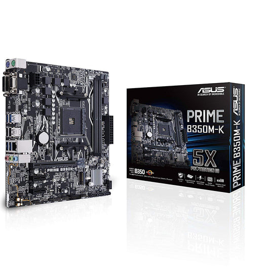 ASUS PRIME B350M-K SOCKET AM4 MOTHERBOARD